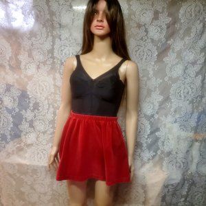 GAP Little Red Mini Skirt Size M
